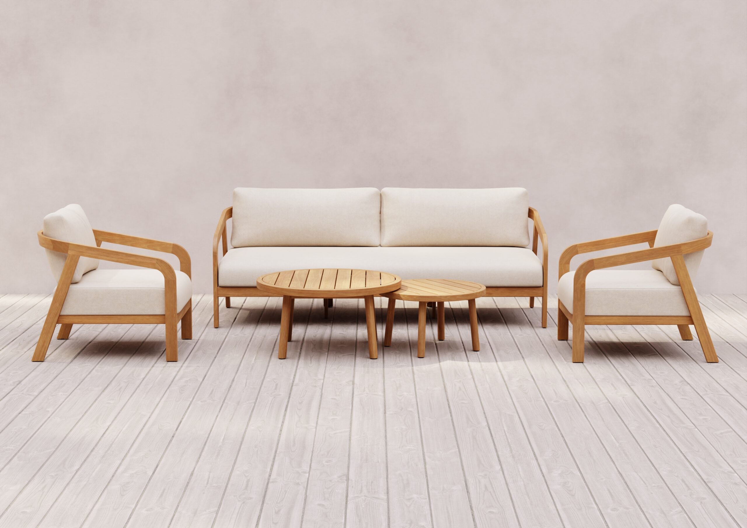 Brown lounge set - 01